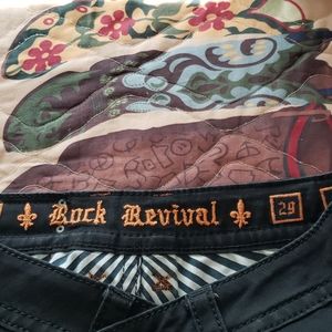 Rock revival black jeans